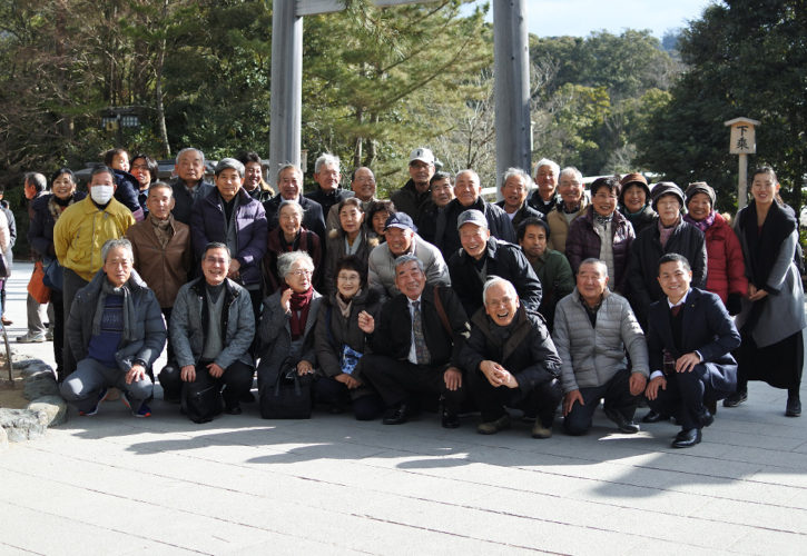 鈴木よしひろ県議後援会企画のお伊勢初詣が開催されました。 皆さんとても笑顔が素敵です。私の活動はいつも地域の皆さんとともにあります。今後ともご指導宜しくお願い致します。