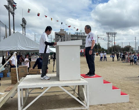 下小口区の皆さま、準優勝本当におめでとうございます。息子も競技に参加し楽しんでいました。区会役員の皆さまにおかれましては当日のご準備本当にありがとうございました。