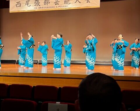 大口町を始め、西尾張部に加盟されている9市町村の文化協会の皆様には、 日頃から愛知県の文化・芸能の振興と発展にご尽力頂き、心から感謝申し上げます。